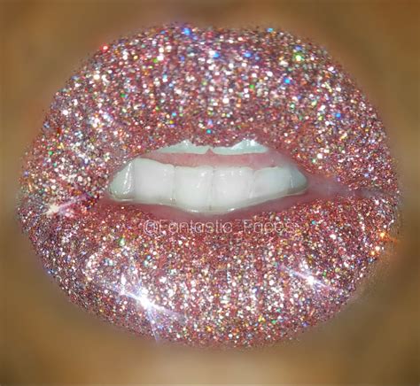 lipstick glitter